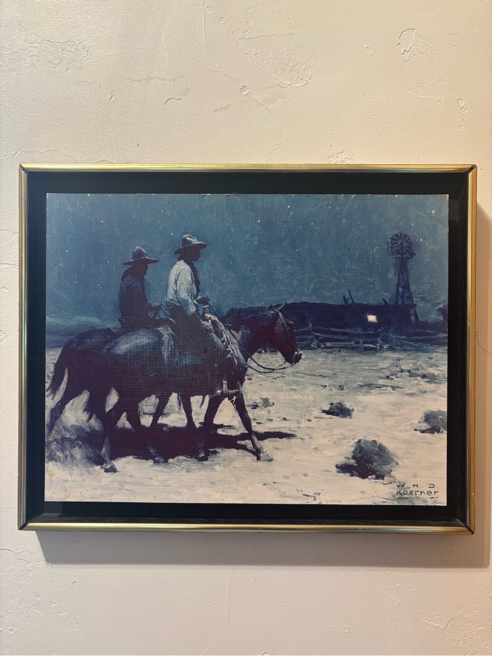 W. H. D. Koerner framed giclee